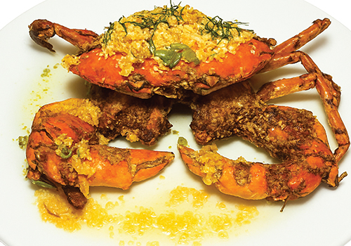 Crab Salted and Spicy