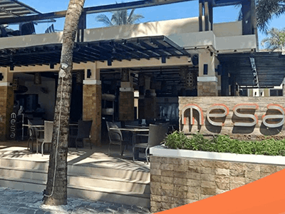 MESA open-air restaurant at Henann Regency, Boracay