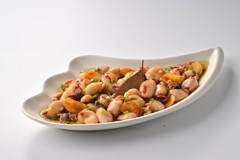Baby Squid in Olive Oil