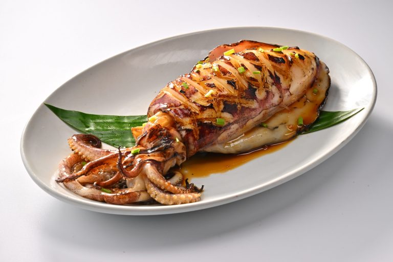 Large Squid Simply Grilled