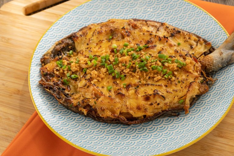 Whole Bangus with Cheese