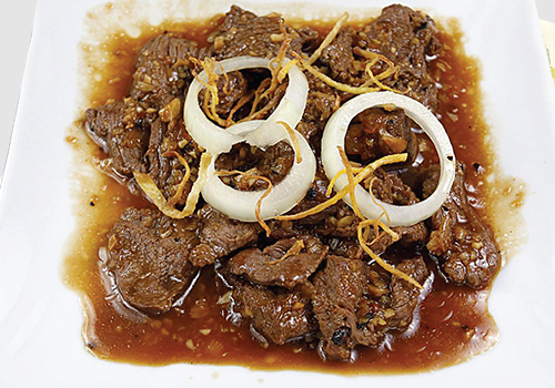 Ostrich Salpicao